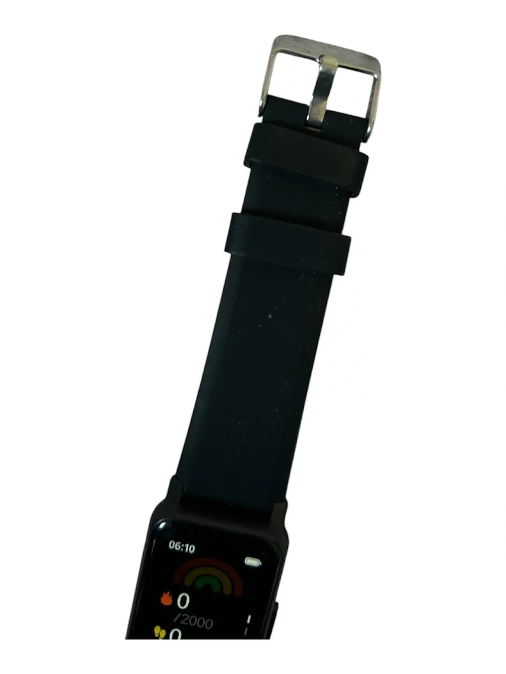 iTech Active 3 Unisex Adult Smartwatch Fitness Tracker, Black, Silicone Strap